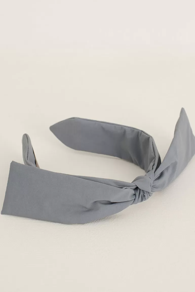 Women Olive Clothing Beau Headband, Cloud Blue