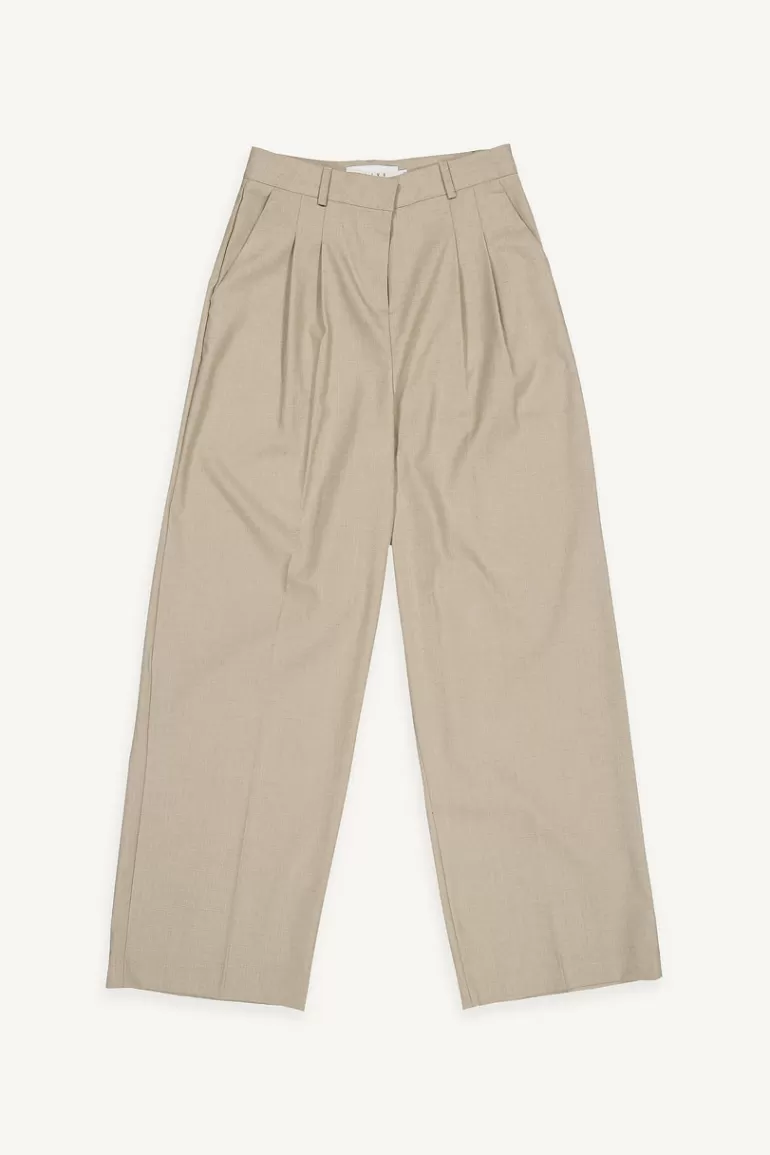 Women Olive Clothing Elsa Light Weight Slacks, Mocha