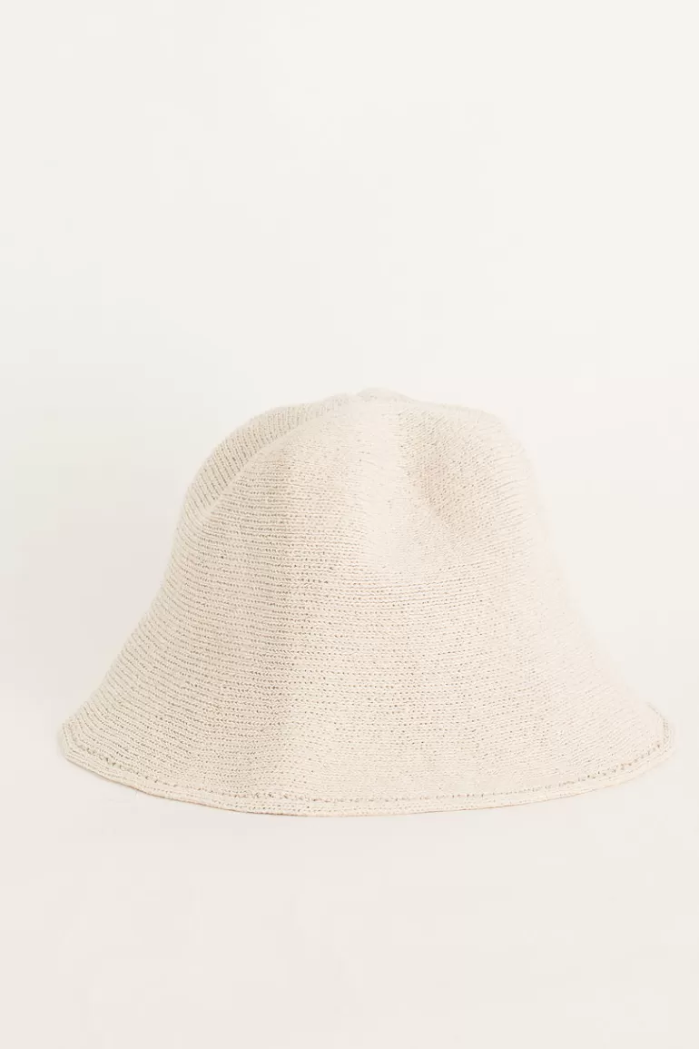 Women Olive Clothing Himari Hat, Ivory