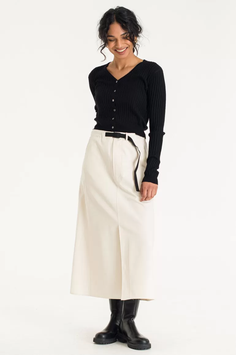 Women Olive Clothing Jeni Ribbed Crop Cardigan, Black