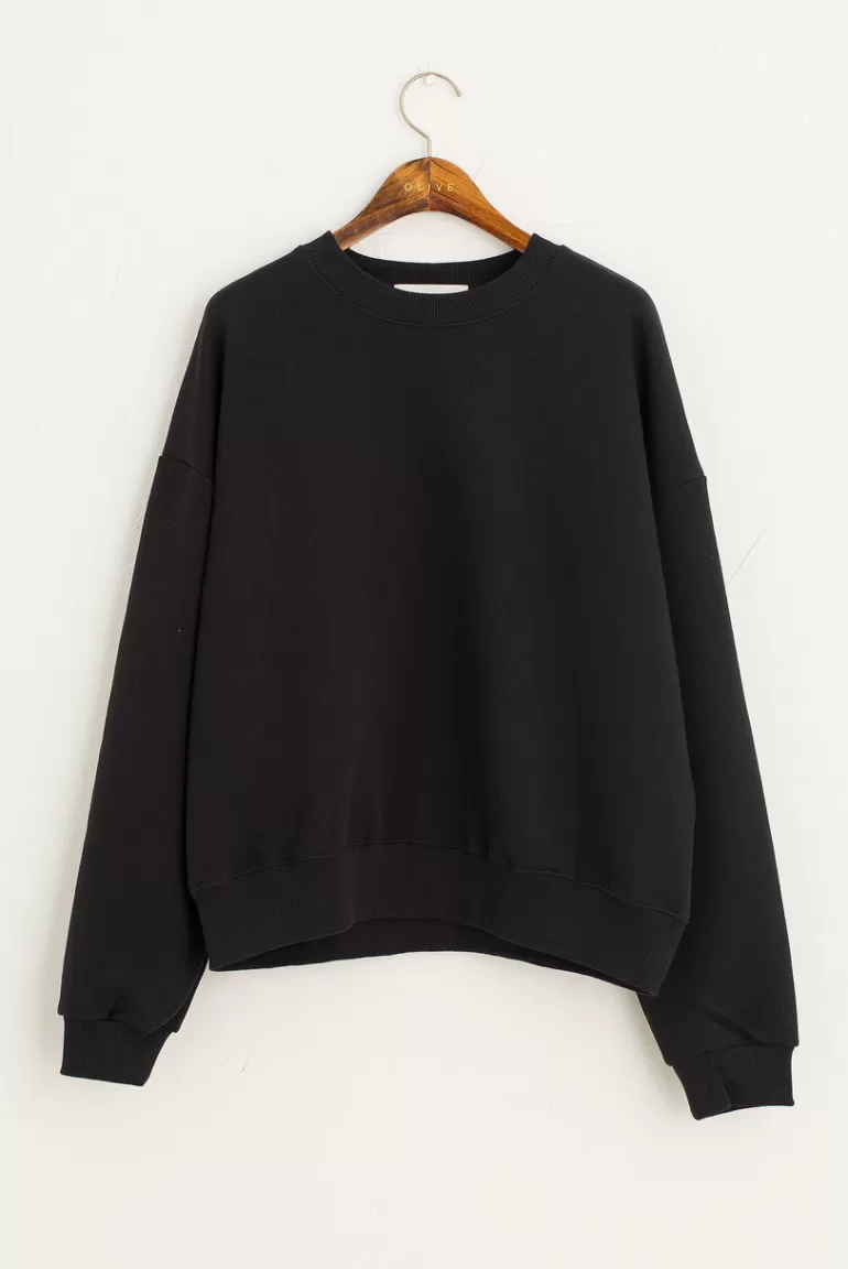 Women Olive Clothing Kiko Sweatshirt, Black