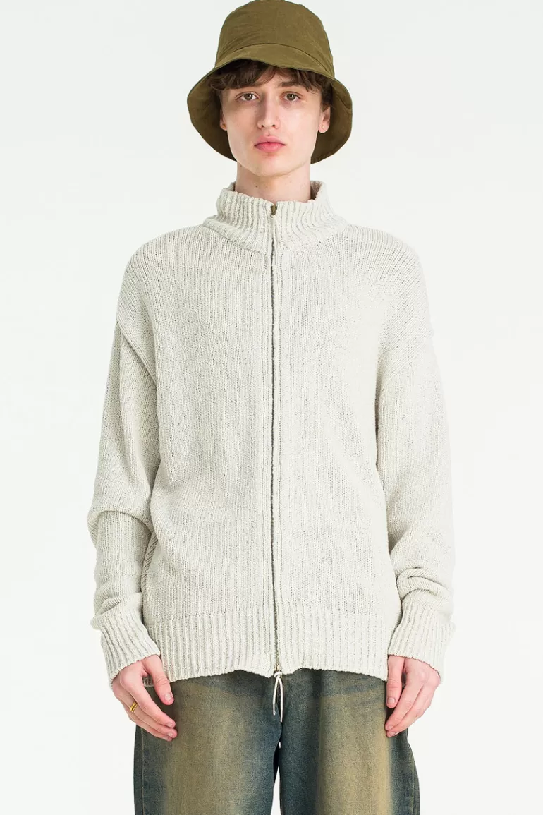 Men Olive Clothing Menswear | 01 Fleece, White