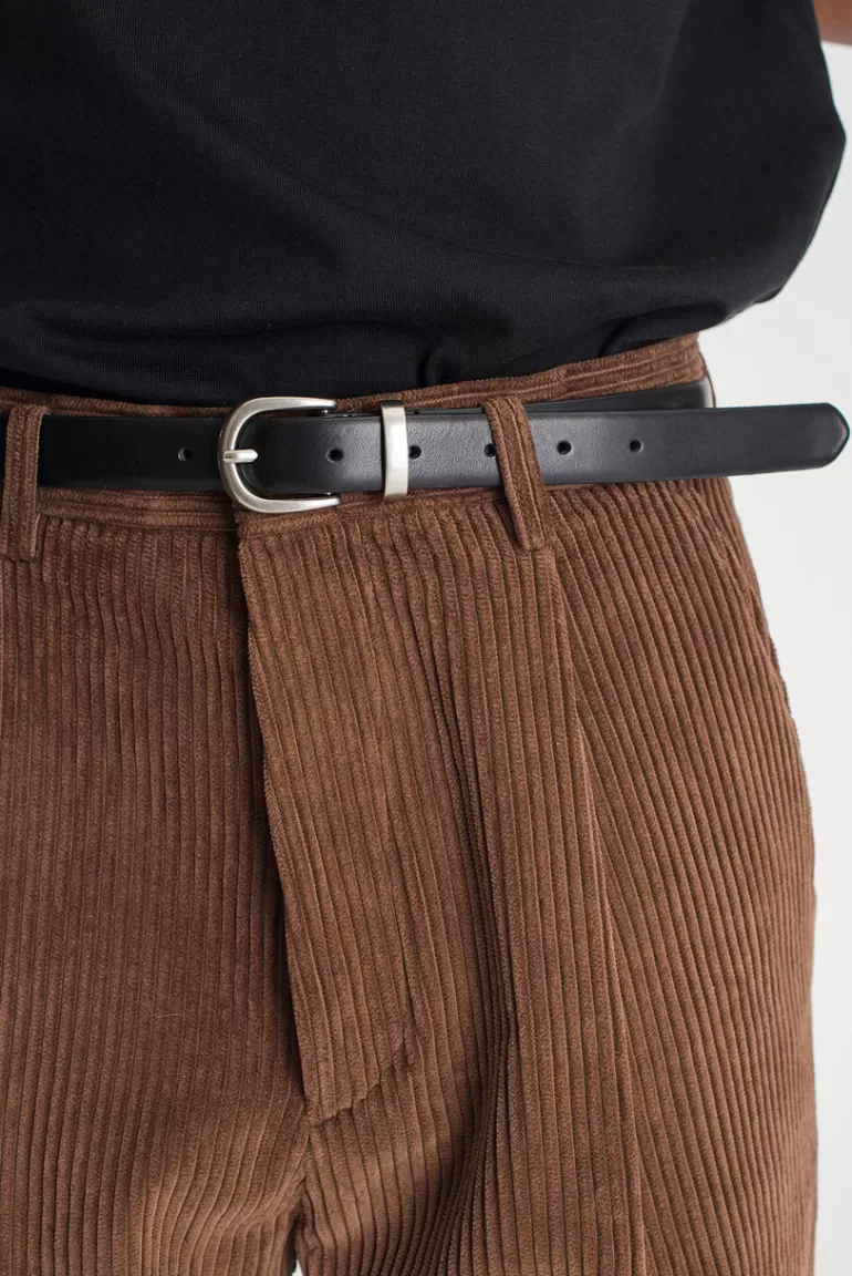 Men Olive Clothing Menswear | 025 Belt, Black