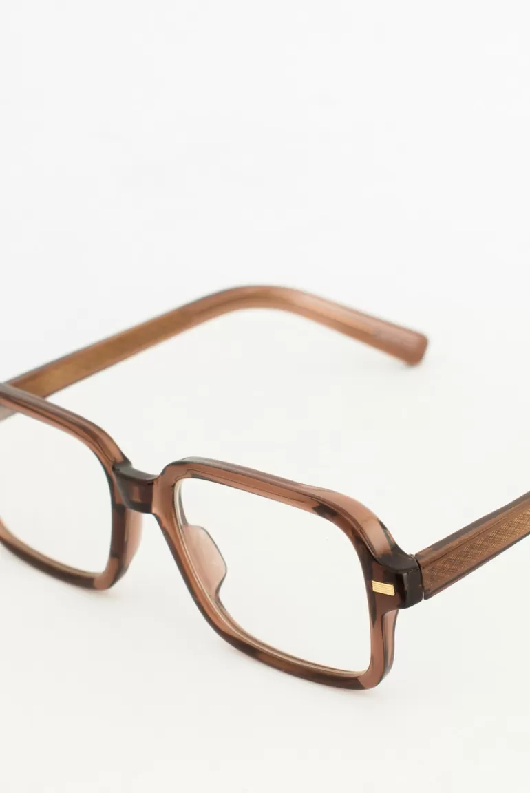 Men Olive Clothing Menswear | Adrien Glasses, Brown