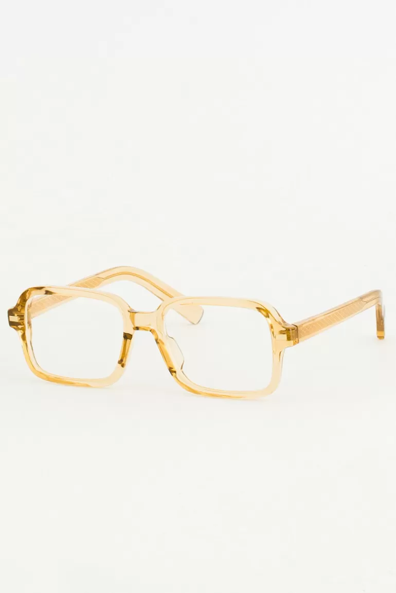 Men Olive Clothing Menswear | Adrien Glasses, Gold