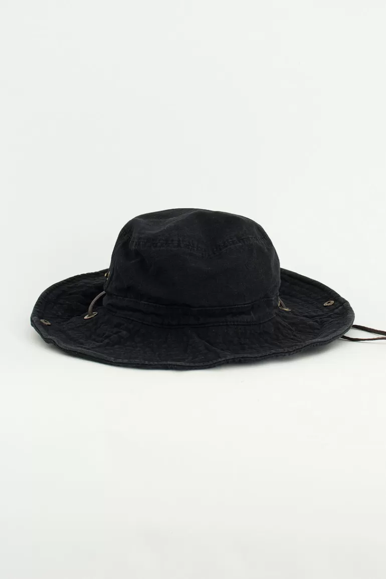 Men Olive Clothing Menswear | Angus Hat, Black