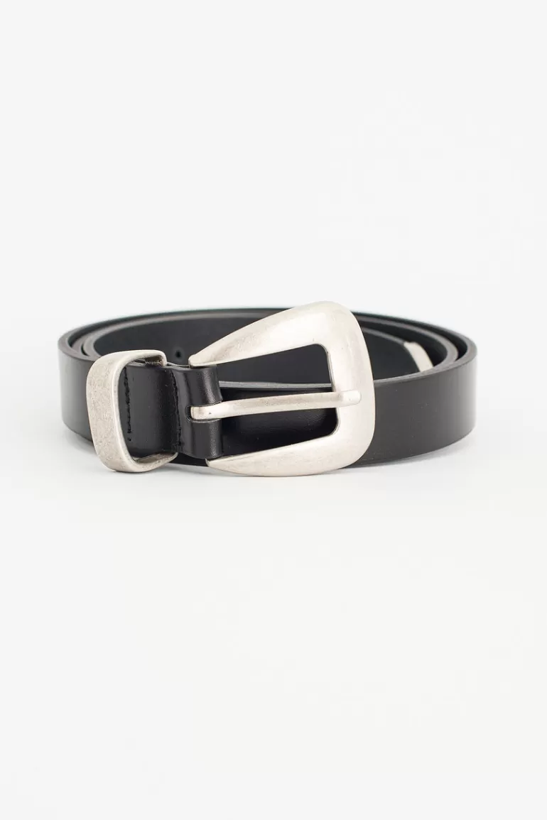 Men Olive Clothing Menswear | Billy Belt, Black