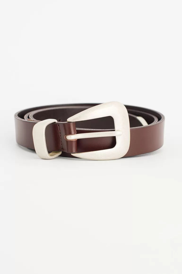 Men Olive Clothing Menswear | Billy Belt, Dark Brown