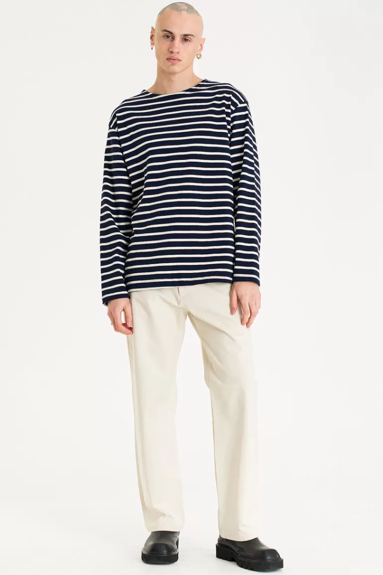 Men Olive Clothing Menswear | Boat Tee, Navy/Ivory