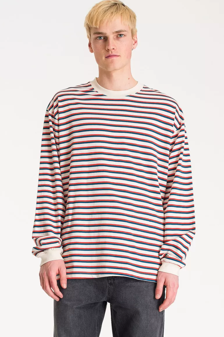 Men Olive Clothing Menswear | Candy Tee, Green Stripe