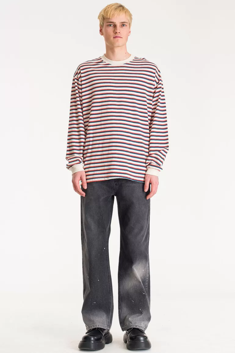 Men Olive Clothing Menswear | Candy Tee, Green Stripe