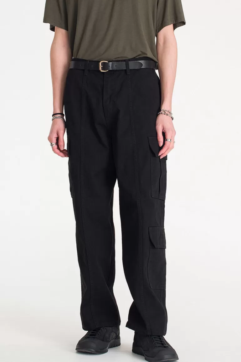 Men Olive Clothing Menswear | Cargo Pants, Black