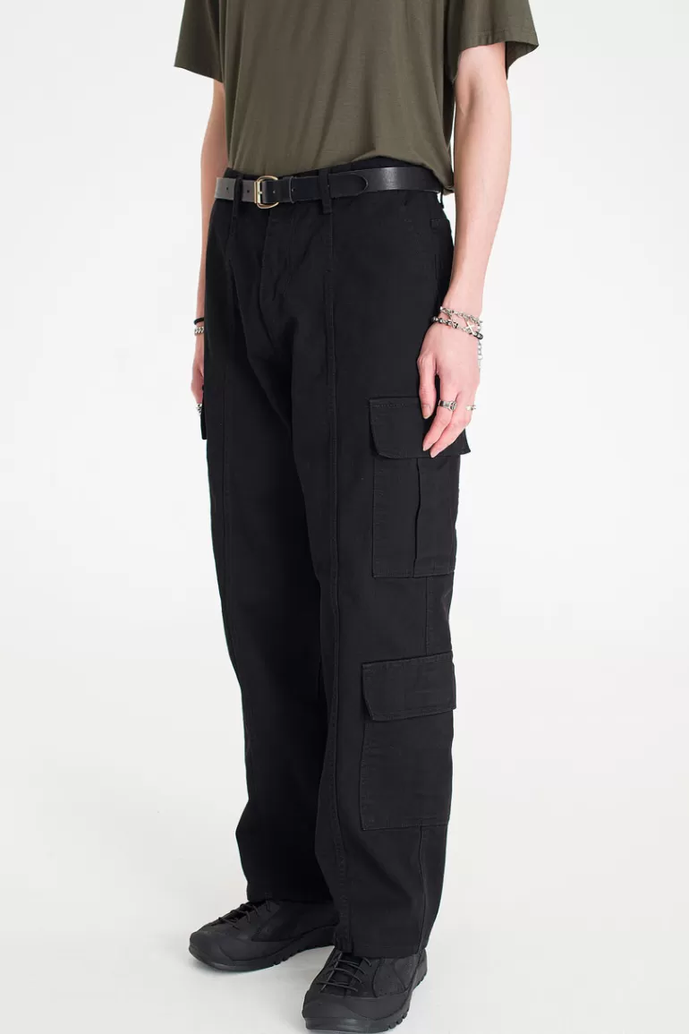 Men Olive Clothing Menswear | Cargo Pants, Black