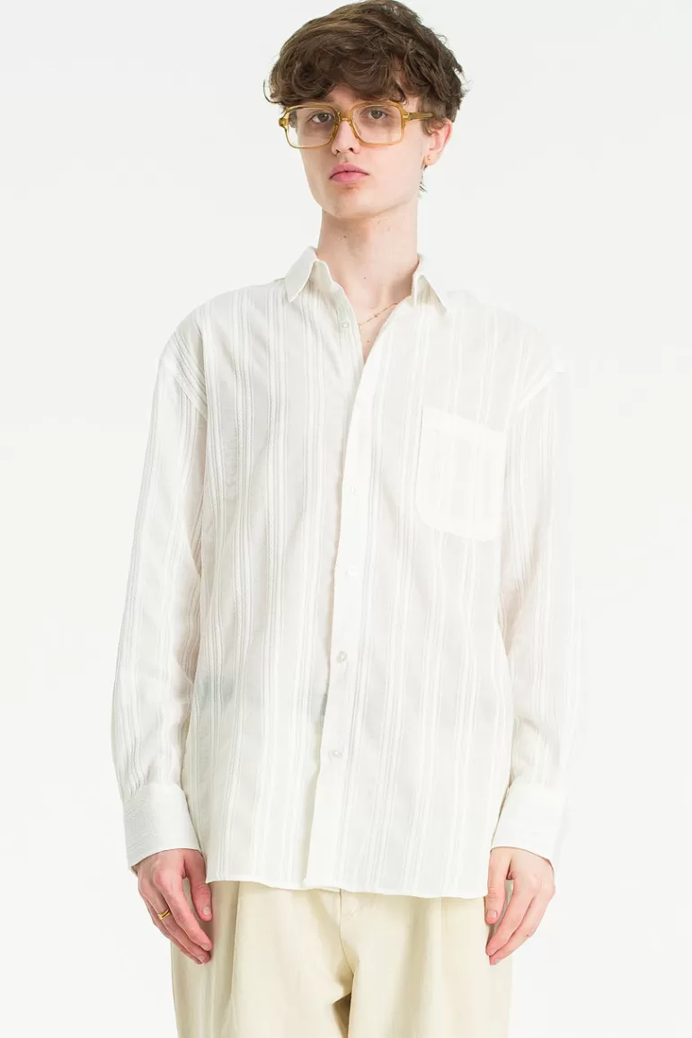 Men Olive Clothing Menswear | Chevy Shirt, White