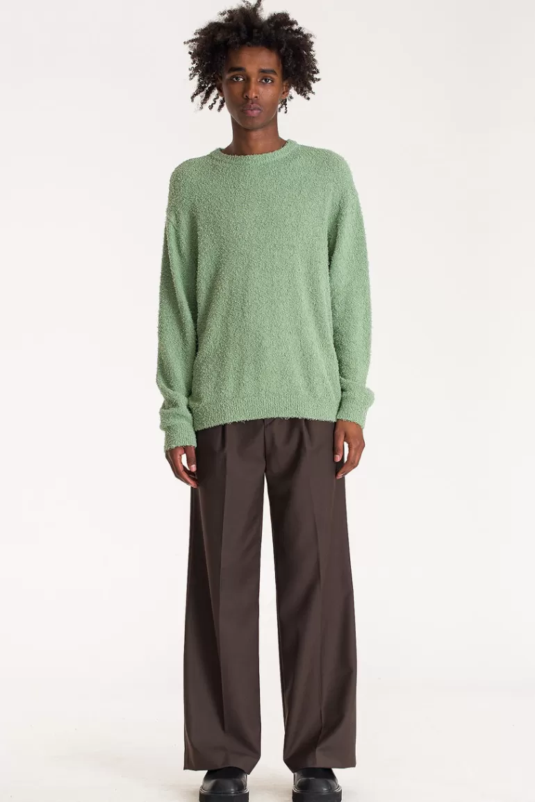 Men Olive Clothing Menswear | Cil Knit, Mint