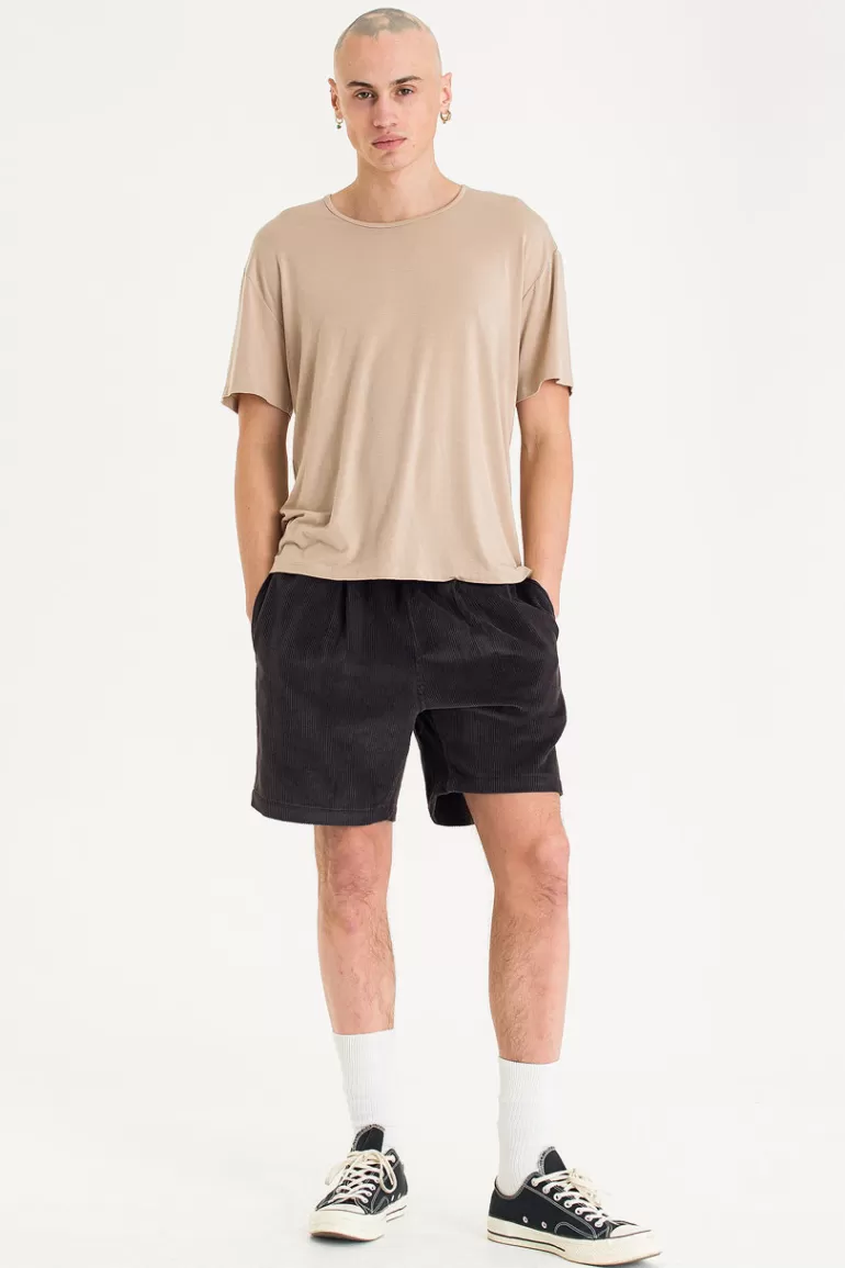 Men Olive Clothing Menswear | Corduroy Shorts, Charcoal