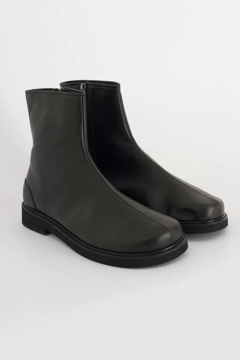 Men Olive Clothing Menswear | Henrik Boots, Black