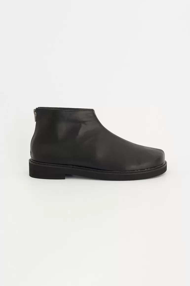 Men Olive Clothing Menswear | Henrik Chukka Boots, Black