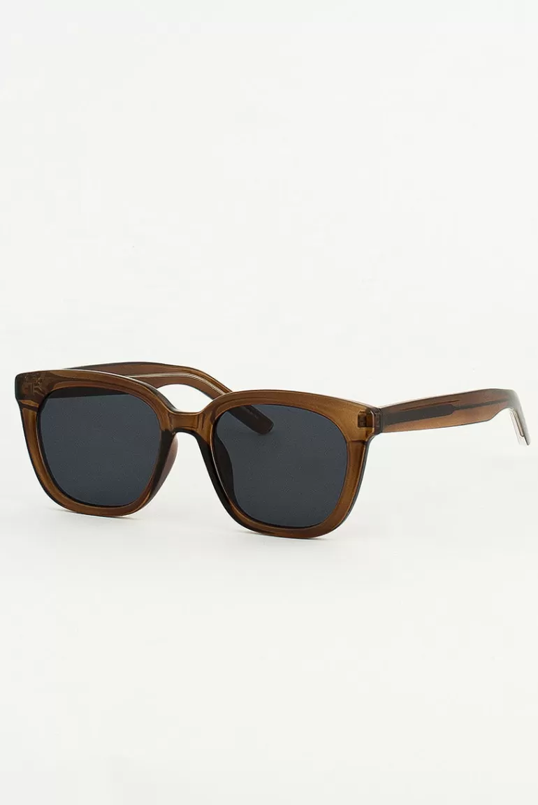 Men Olive Clothing Menswear | Paran Sunglasses, Brown