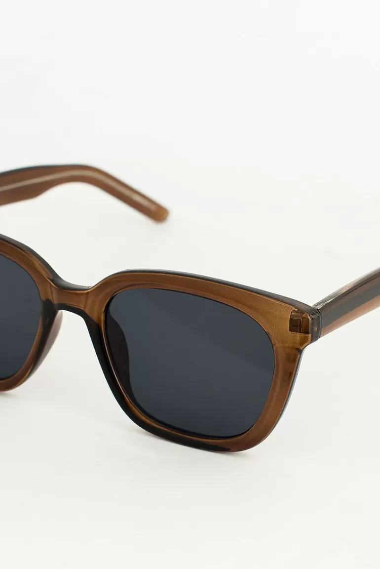 Men Olive Clothing Menswear | Paran Sunglasses, Brown