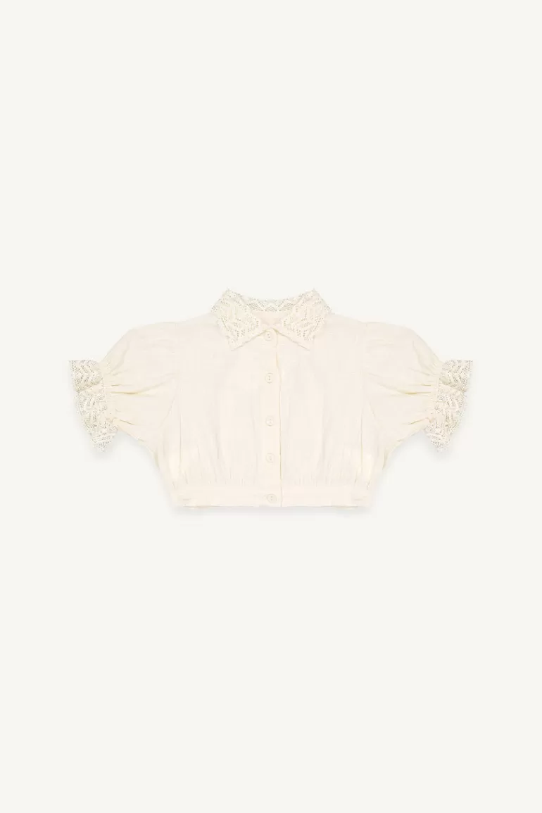 Kids Olive Clothing Mini Olive | Bolero Set, Ivory