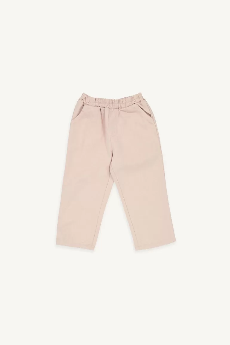 Kids Olive Clothing Mini Olive | Cotton Chino, Pale Pink