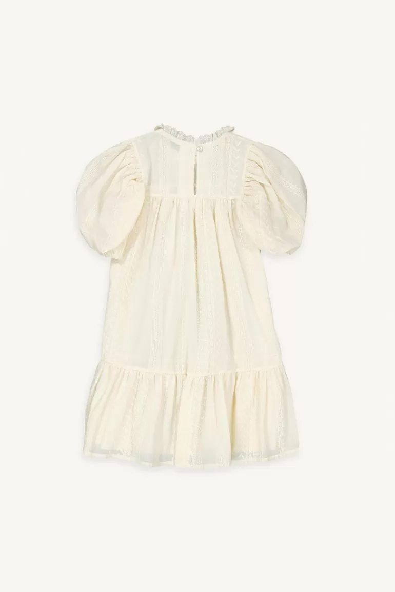 Kids Olive Clothing Mini Olive | Cotton Lace Dress, Ivory