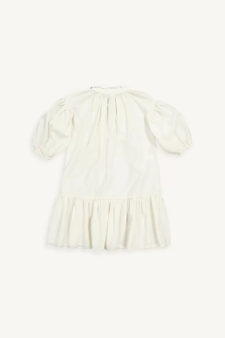 Kids Olive Clothing Mini Olive | Cotton Long Dress, Ivory