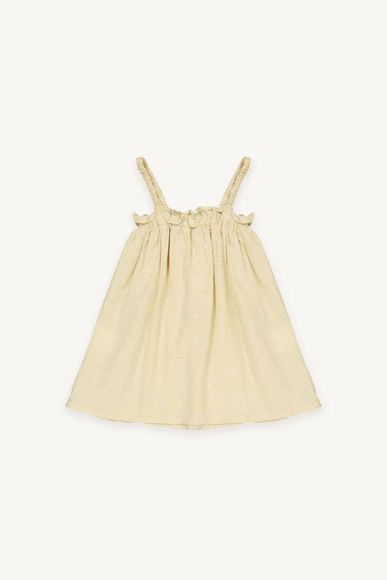 Kids Olive Clothing Mini Olive | Embroidered Apron Dress, Camel