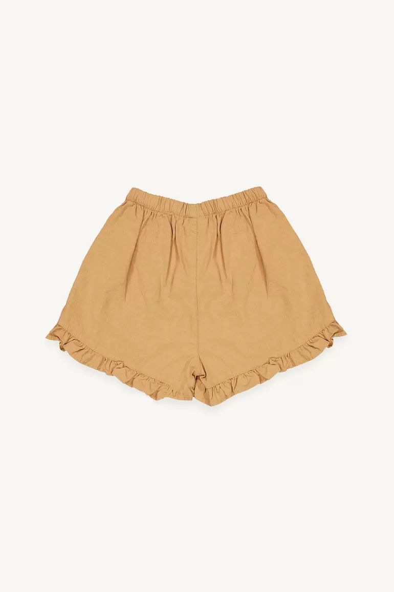 Kids Olive Clothing Mini Olive | Frill Mini Short, Brown