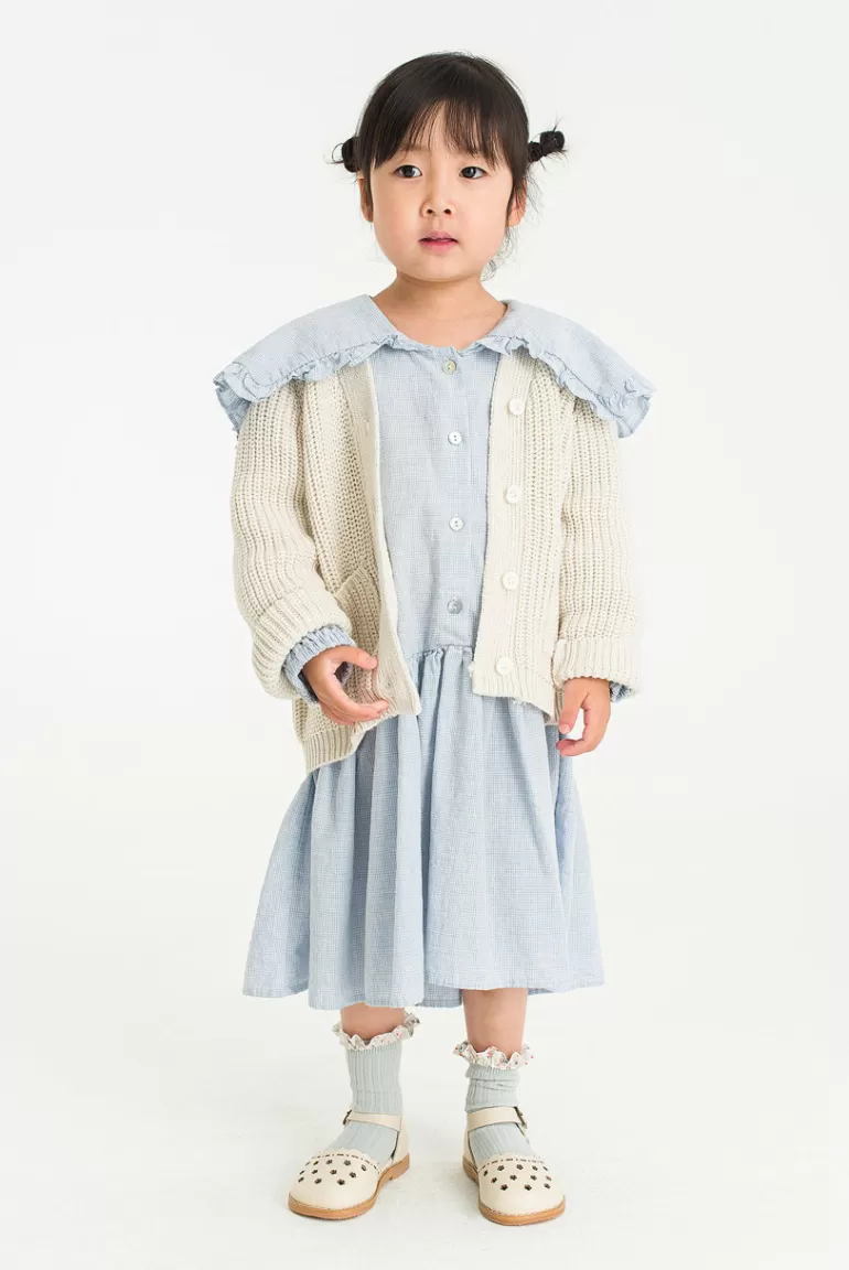 Kids Olive Clothing Mini Olive | Hachi Cardigan, Stone