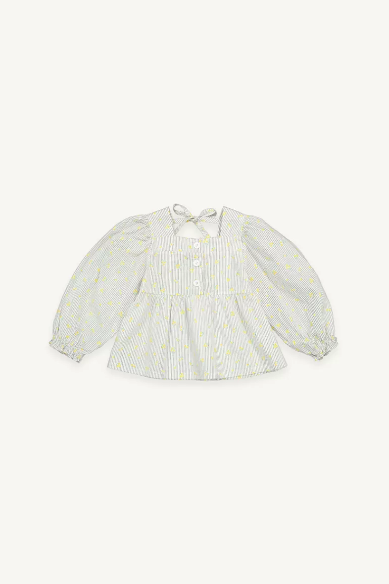 Kids Olive Clothing Mini Olive | Square Neck Blouse, Ivory