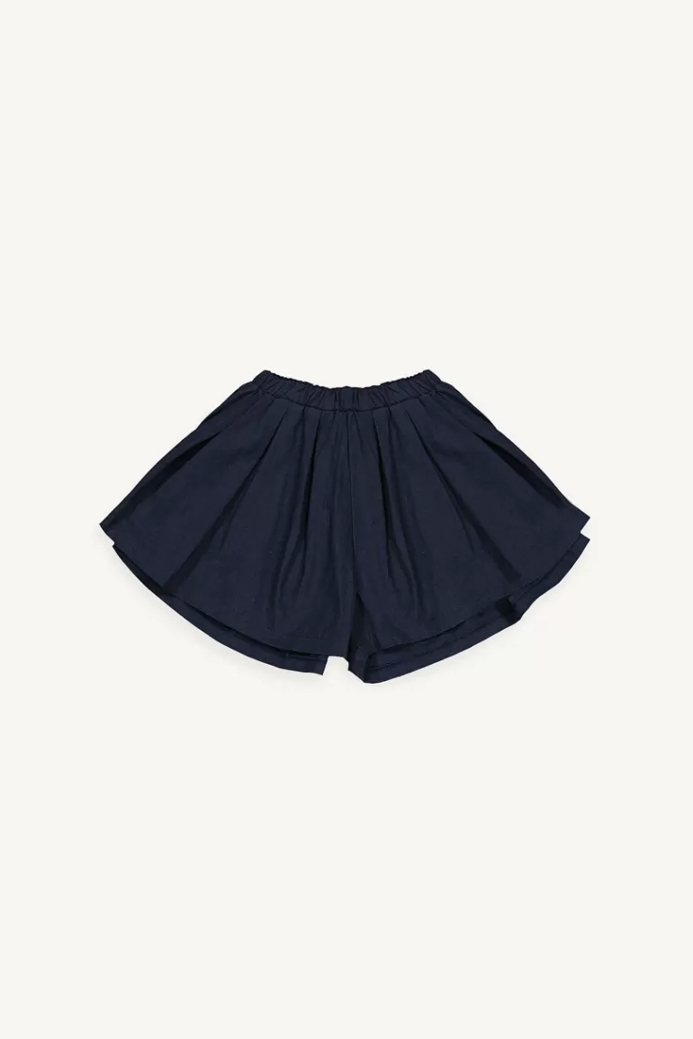 Kids Olive Clothing Mini Olive | Yuha Cotton Short, Mid Blue