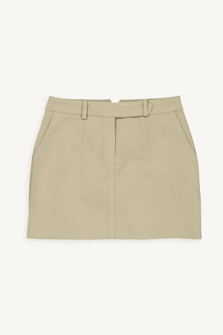 Women Olive Clothing Shiko Mini Skirt, Olive