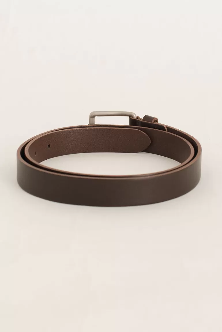 Women Olive Clothing Yui Rectangle Belt, Brown