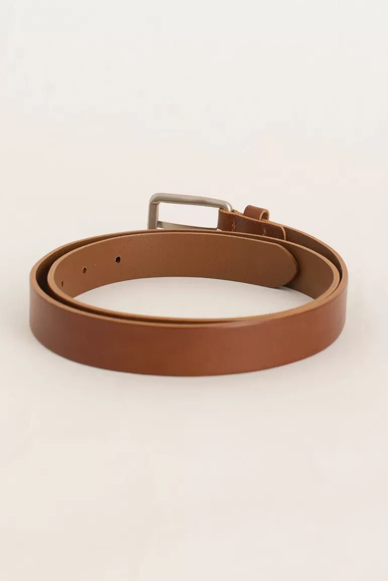 Women Olive Clothing Yui Rectangle Belt, Camel